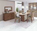 Ver imagem 3 de Mesa Apogeu Plus 170 Lopas Off White/rovere Naturale Lopas