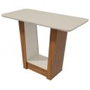 Ver imagem 1 de Mesa Apogeu Plus 170 Lopas Off White/rovere Naturale Lopas