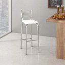 Ver imagem 2 de Banqueta de Aço Barcelona 98cm Branco