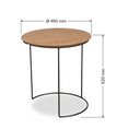 Ver imagem 6 de Mesa de Centro e Banquinho com Estrutura em Ferro