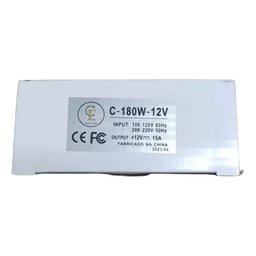 Fonte Chaveada Colmeia Dc 12v 15a 180w Estabilizada Bivolt Ac 110v/220v - 4