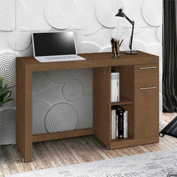 Mesa para Computador Irlanda Naturale | MadeiraMadeira