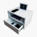 Ver imagem 6 de Kit 2 Mesas de Cabeceira 40cm 100% MDF:em Cima/em Cima