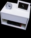 Ver imagem 2 de Kit 2 Mesas de Cabeceira 40cm 100% MDF:em Cima/em Cima