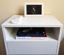 Ver imagem 7 de Kit 2 Mesas de Cabeceira 40cm 100% MDF:em Cima/em Cima