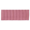 Ver imagem 6 de Kit Cabeceira Painel e Calçadeira Recamier Baú Casal 1,40m Holanda Suede Rosa - Pallazio