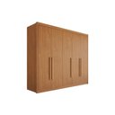 Ver imagem 2 de Guarda Roupa Casal 5 Portas Bari Cinamomo Conquista