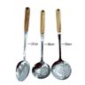 Conjunto Utensílios Concha Escumadeira Em Aço Inox - 6 Peças + Suporte - 3