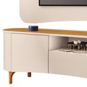 Ver imagem 2 de Rack com Painel para TV 80 pol Martina Ermione B01 201cm MDF MDP Off White Lyam Decor