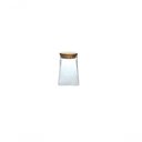 Ver imagem 1 de Pote de Vidro Boro Scalene C Tampa Bambu 750 Ml Mimo Style