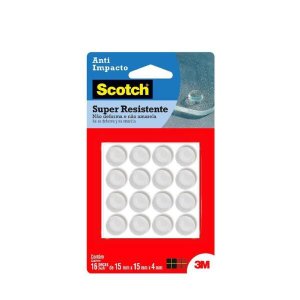 Anti Impacto G Redondo Scotch com 16 Peças 3M