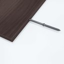 Ver imagem 4 de Kit 6 Prateleiras U 60 X 10cm Nogal Suporte Invisível