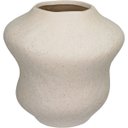 Ver imagem 1 de Vaso Decorativo Enfeite Home&co Cerâmica 17x18x18cm Marfim