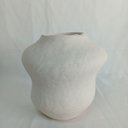 Ver imagem 5 de Vaso Decorativo Enfeite Home&co Cerâmica 17x18x18cm Marfim
