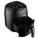Ver imagem 2 de Fritadeira Airfryer Elétrica sem Óleo Panela 4 Litros 1400w Timer Preta Supremma Agratto Afsc01l