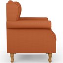 Ver imagem 6 de Poltrona Decorativa Para Sala De Estar Yara P02 Tecido Terracota - Lyam Decor