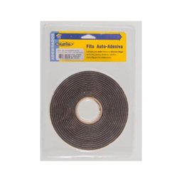 Fita Auto Adesiva PVC 20x4mmx5mt Preto 4906 Talentos - 1