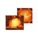 Ver imagem 3 de Kit Jogo Americano + Guardanapo Halloween Abobora Fantasma - 2 Peças