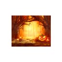 Ver imagem 1 de Kit Jogo Americano + Guardanapo Halloween Abobora Fantasma - 2 Peças