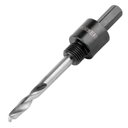 Ver imagem 1 de Suporte para Serra Copo 3-8 14 a 30mm com Broca Piloto 1-4 Aco Carbono Worker