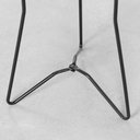 Ver imagem 4 de Mesa Lateral Filete Redonda Preto e Nozes - 45cm x 52,3cm Abra Cadabra