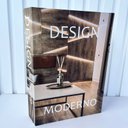 Ver imagem 4 de Decoração sala quarto livro caixa fake design moderno marrom