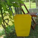 Ver mais imagens de Kit 3 Vaso Planta 45x35 Moderno Trapézio Polietileno BGPLASTICOS CORES VARIADAS