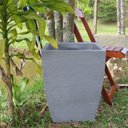 Ver imagem 5 de Kit 3 Vaso Planta 45x35 Moderno Trapézio Polietileno BGPLASTICOS CORES VARIADAS