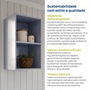 Ver imagem 5 de Armário Aéreo Nicho 40cm Marselha Cabecasa Madeiraoriginals