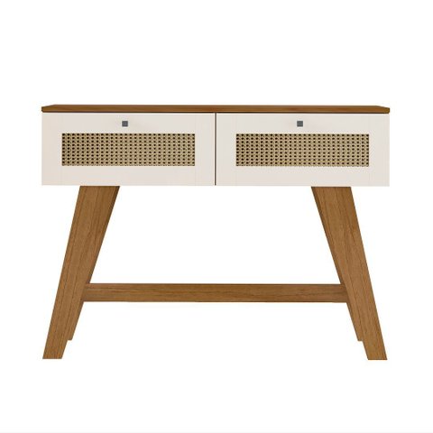 Aparador 2 Gavetas Trama | Artely:cinamomo/off White