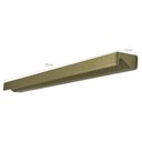 Ver imagem 2 de Kit 6 Puxadores Retos Líbero Nuovo Torralba 20cm Dourado Sobreposto Cômodas Roupeiros