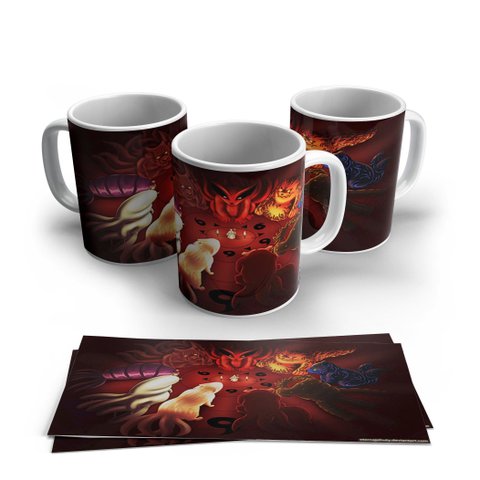 Caneca de Porcelana Naruto Modelo 034