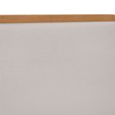 Ver imagem 4 de Cama Casal Loop Amêndoa Clean Tecido Corano Bege Lopas