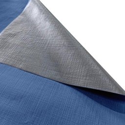 Cortina Decorativa Corta Luz Blackout com Voil para Janela ou Porta Balcão 3,00M x 1,80M Azul - 5