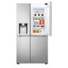 Refrigerador Smart LG Side By Side com Door-in-door UVNANO 611L Aço Escovado 220V GC-J257CSFS - 5