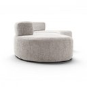 Ver imagem 6 de Sofá Haven 3 Lugares com Chaise Creme Poliéster Compactado Cazedis