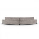 Ver imagem 5 de Sofá Haven 3 Lugares com Chaise Creme Poliéster Compactado Cazedis