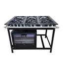 Ver imagem 2 de Fogão 6 Bocas Cefaz com Forno Linha Gold Baixa Pressão CFZG-135