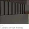 Home Rack com Painel para Tv Até55 Polegadas Chumbo/savana Copacabana Permobili - 2