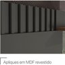 Home Rack com Painel para Tv Até55 Polegadas Chumbo/savana Copacabana Permobili - 2