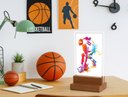 Ver imagem 2 de Abajur e Luminária de Led e Acrilíco - Basquete - Nba