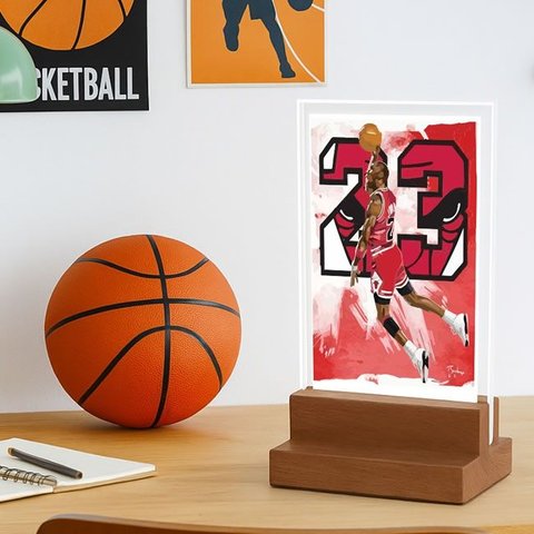 Abajur e Luminária - Basquete - Nba - Michael Jordan