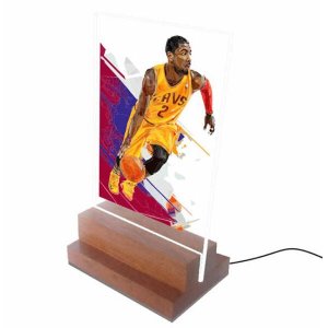 Abajur e Luminária de Led e Acrilíco - Basquete - Nba