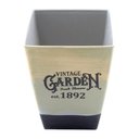 Ver imagem 2 de Mini Vaso de Planta Cachepot Estampado Decorado 16cm