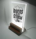 Ver imagem 2 de Abajur e Luminária de Led e Acrilíco - Rock - Riders On The Storm