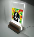 Ver imagem 2 de Abajur e Luminária de Led e Acrilíco - Reggae - Bob Marley