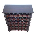 Ver imagem 5 de Adega Vinho Madeira 30 Garrafas Tipo Mesinha Imbuia C05