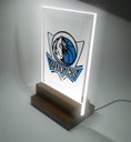 Ver imagem 2 de Abajur e Luminária - Basquete - Nba - Dallas Mavericks