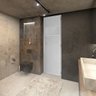 Porta para Sauna a Vapor de Alumínio Branco 0,70 X 1,99m - Sodramar - 2