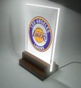 Ver imagem 2 de Abajur e Luminária - Basquete - Nba - Lakers